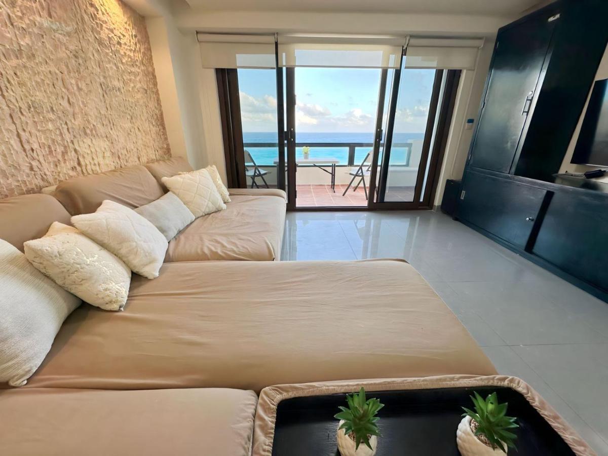 Amazing Beachfront Apartment Cancun Exterior photo